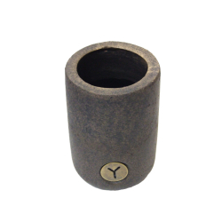 Wazon betonowy ceramiczny Brązowy 20cm